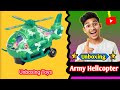 Army Helicopter Toy Unboxing And Review \ Hindi Tech Unboxing \ #army #helicopter #review #india 