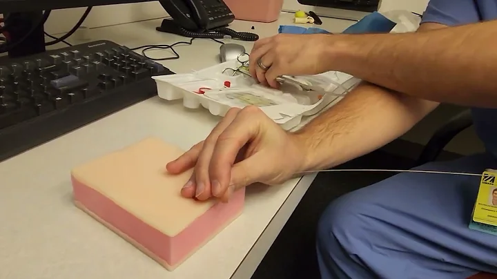 Femoral Arterial Line Insertion instructions