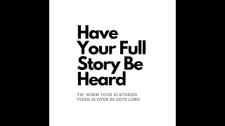 IG Stories being cut off, use the Split Video App screenshot 4