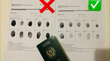 How to complete fingerprint for passport (Biometric) | Nadra Online Fingerprint #fingerprints #nadra