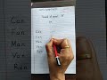 Subject - English... Sound of vowel - A.. Class - LKG... Day - 647 ...