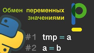 Программирование на языке Python: Обмен переменных значениями #9