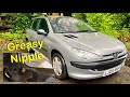 Peugeot 206 Rear Axle Grease Nipple Installation / Peugeot Seized Rear Suspension