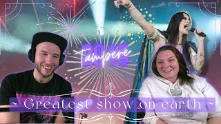 WE WERE HERE!!! Nightwish live @ Tampere - The Greatest Show On Earth - REACTION!!! #nightwish