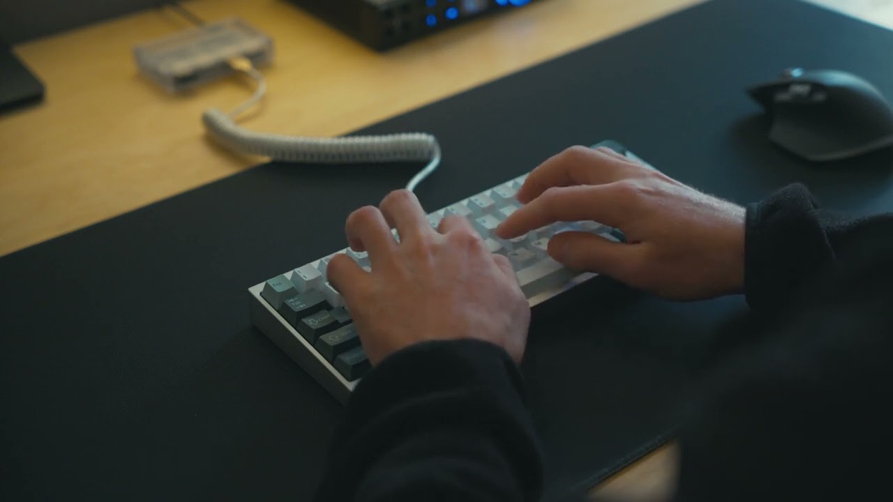dnworks x zekk.works Ogre Gateron Inks Typing Sounds - YouTube