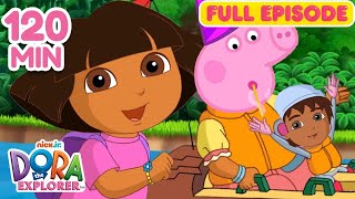 Dora the Explorer FULL EPISODES Marathon! | 5 Full Episodes - 2 Hours! | Dora Saves Fairytale Land 7