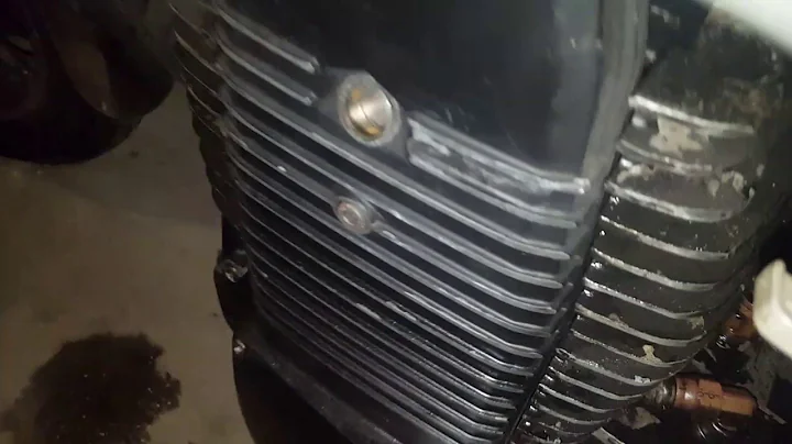 1988 Harris Matchless G80 cold start