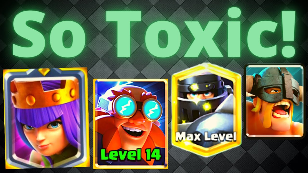 THE MOST TOXIC DECK in Clash Royale History! YouTube
