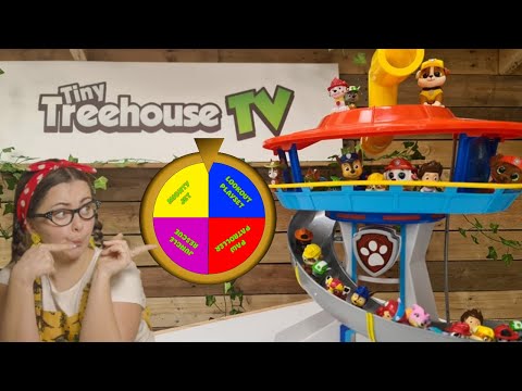 PAW PATROL TOYS - UNBOXING LOOKOUT TOWER