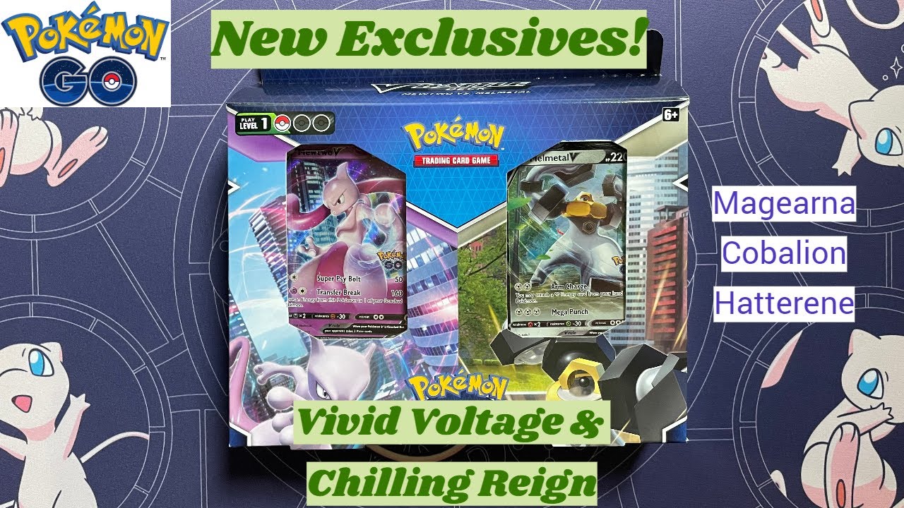 Pokémon TCG: Pokémon GO Mewtwo V Battle DeckPokémon TCG: Pokémon GO  Melmetal V Battle Deck