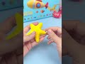 Clay Star⭐️Fish Making Easy #kidsvideo #art #toys #craftyliving #clay #animal #fish #handmade #diy