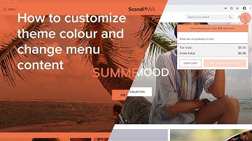 How to customize COLORS and CMS BLOCKS in ScandiPWA - PWA Magento Tutorial