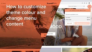 Information How to customize COLORS and CMS BLOCKS in ScandiPWA - PWA Magento Tutorial Update