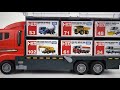 12 Tomica Working Trucks Collection | Unbox & Convoy Setup ~ トミカ収納コンボイで楽しい走行チェック☆