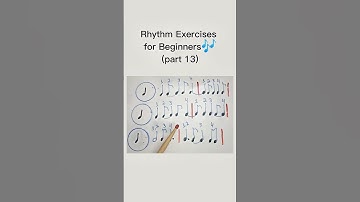 Easy Rhythm Exercises for Beginners (With Metronome)#part13