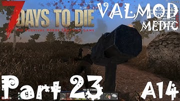 LEGENDARY SLEDGEHAMMER!  | 7 Days To Die Valmod Overhaul Gameplay / Let