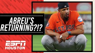 Jose Abreu could be back with the Astros soon...WHY?!?