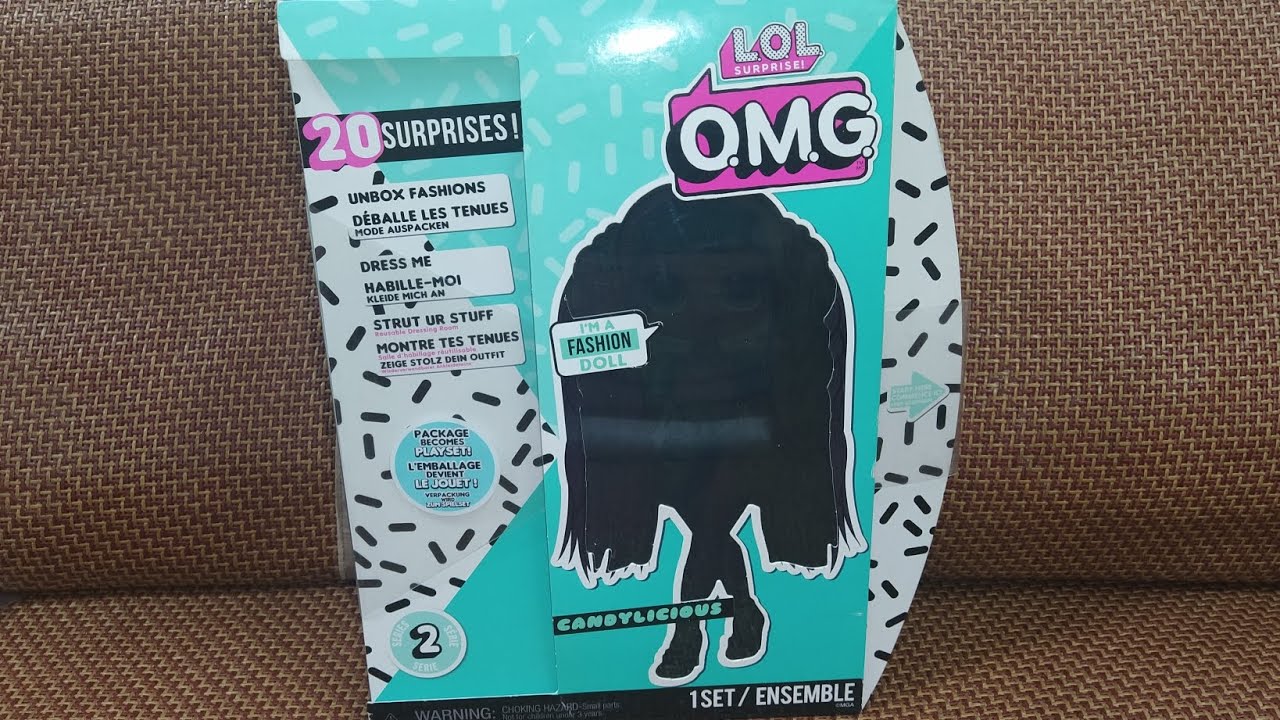 [ASMR] unboxing LOL surprise Candylicious OMG