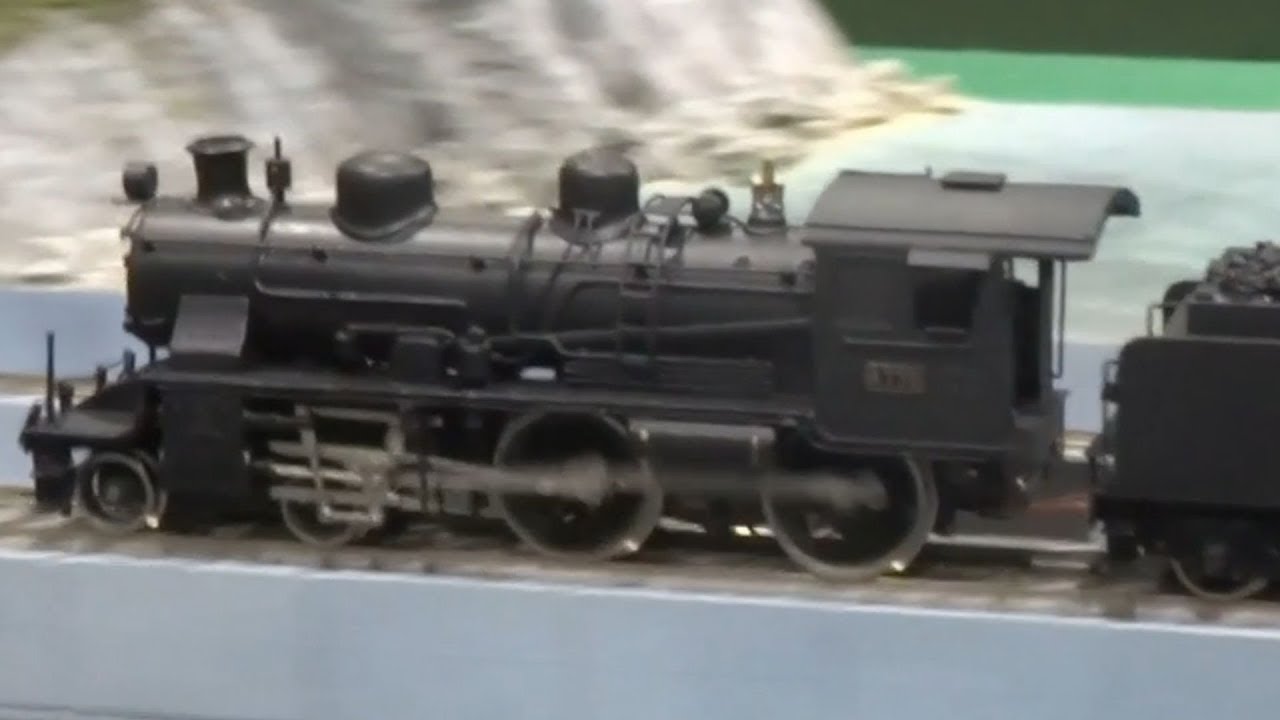 Hoゲージ 蒸気機関車 6760 50プッシュプル ヘビーウェイト4輌 走行動画 Youtube