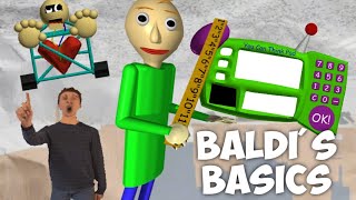 HORROR MATH GAME | First Time playing BALDI'S BASICS - Baldi's Basics in Education and Learning screenshot 2
