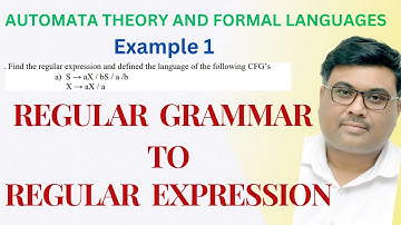 Regular Grammar to Regular Expression Conversion || Theory of Automata and Formal Languages || TOC