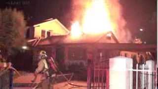 LAFD / House Attic Fire / Lafayette Park District