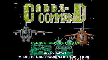 Cobra Command (コブラコマンド). [Arcade - DATA EAST]. 1CC. No Death. 60Fps.