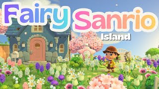 Sanrio Fairycore Island | ACNH Island Tour | Animal Crossing