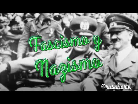 Vídeo: Diferencia Entre Fascismo Y Nazismo