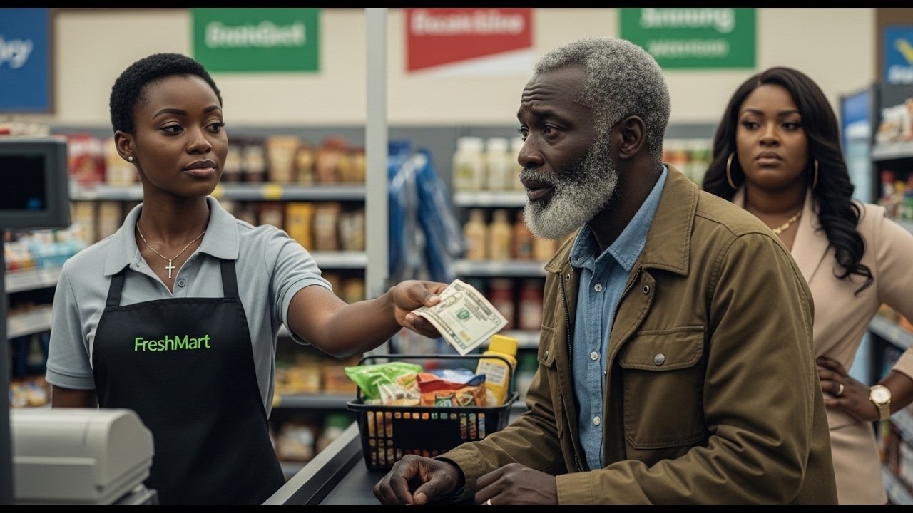 El Rico Desconocido “Olvidó” Su Cartera —La Cajera Que Pagó Por Él Dejó A Toda La Tienda En Silencio