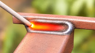No need for welding school!  This is a simple welding technique, but the results are satisfying.