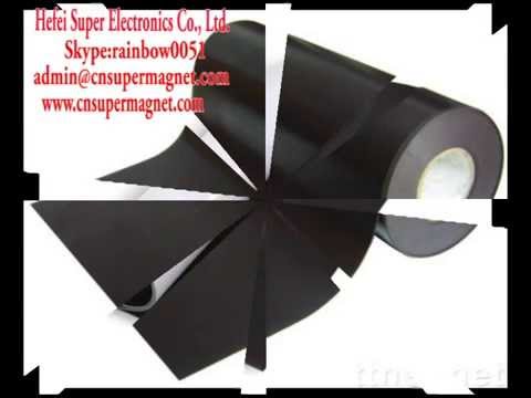 rubber magnet magnetic sheet roll flexible magnet youtube roll of magnetic sheet