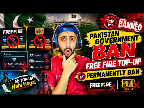 🚨 FREE FIRE & PUBG TOP UP NOT WORKING IN PAKISTAN 🇵🇰 | Top Up Problem Today | Latest Update 2026