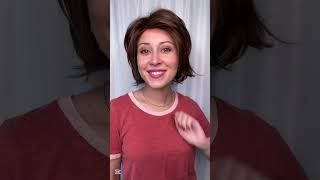 Love this tousled look 🦋 Charlotte by Tress Allure in Deep Sepia