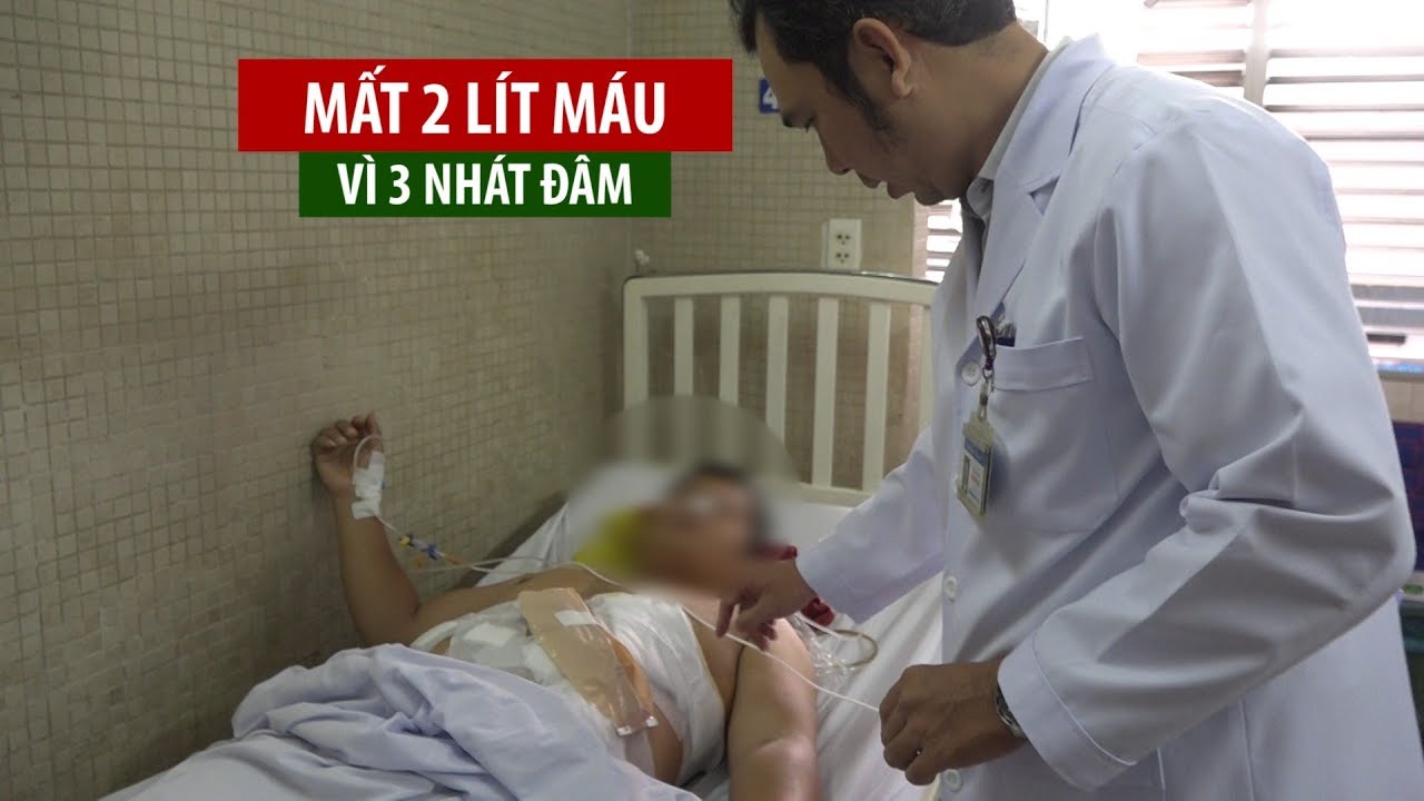 Cứu bệnh nhân bị mất 2 lít máu vì 3 nhát đâm trí mạng