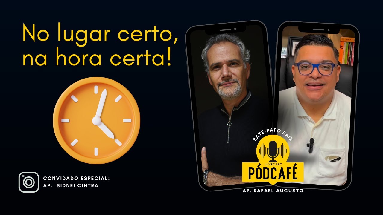 No lugar certo, na hora certa. - YouTube