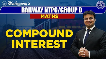 Compound interest | Maths | By Sandeep Mahendras | NTPC Railway | Group D