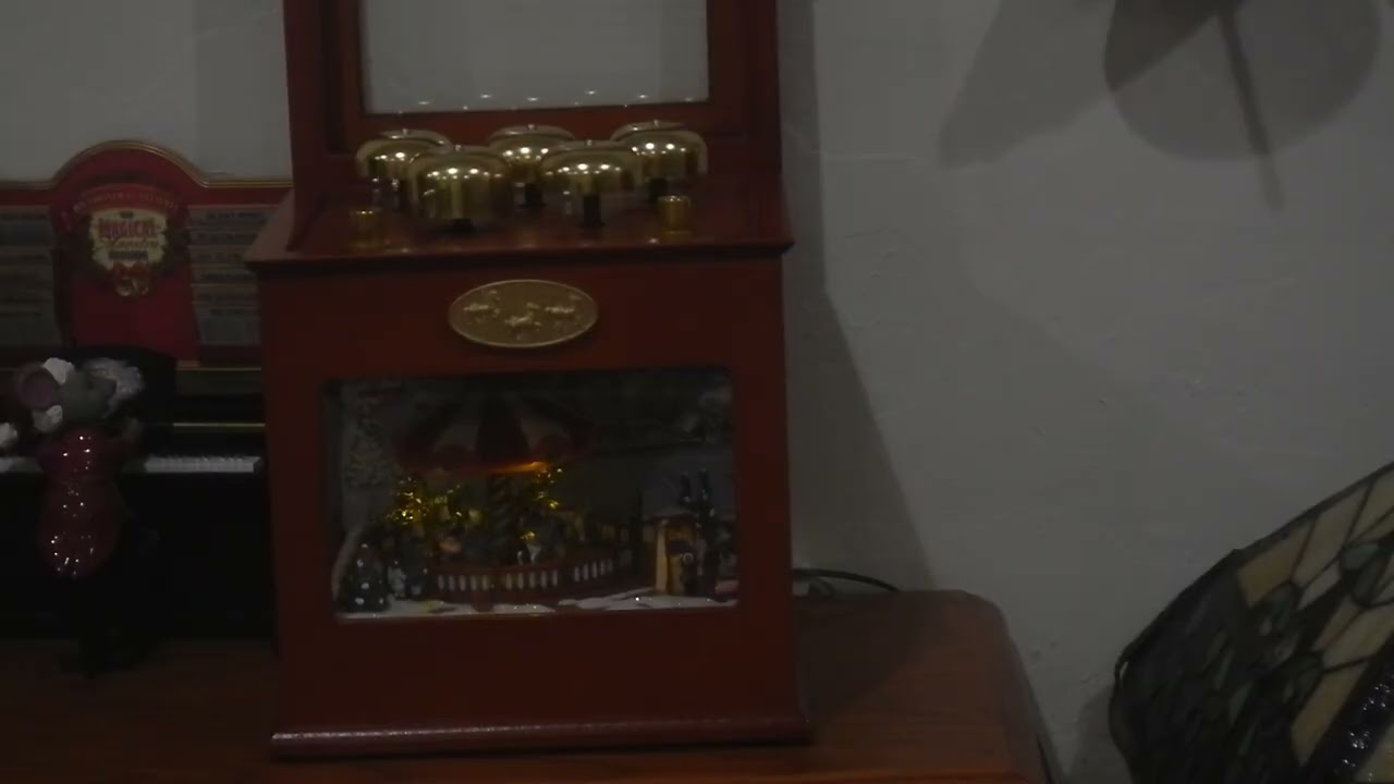 Mr. Christmas Animated Symphony Of Bells Music Box 25  Christmas Favorited to @SashinAndSashen2K6​