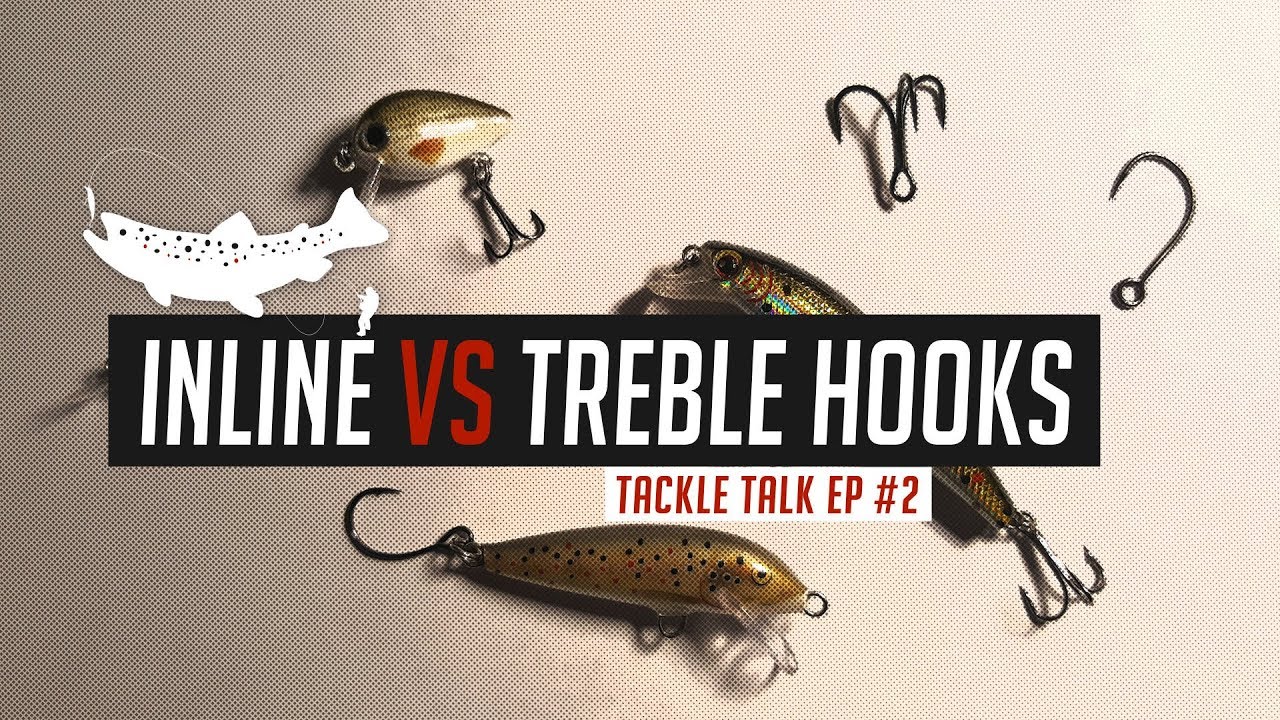 Inline Lure Hooks VS Trebles Hooks - Trout Fishing 