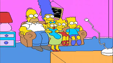 Intro de The Simpsons (ARCADE)