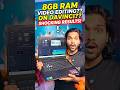 I Tried Editing In 8gb Ram Gaming Laptop #gaminglaptop #davinciresolve #msi