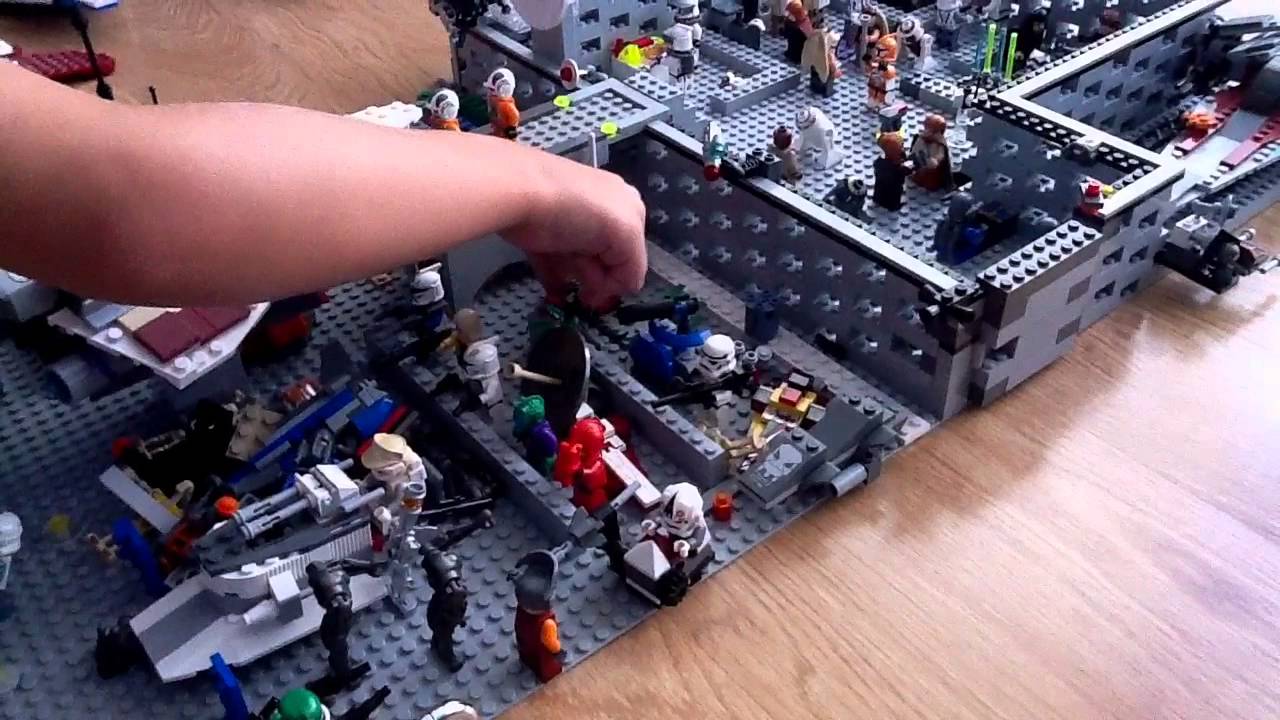 Ma base Lego Wars - YouTube