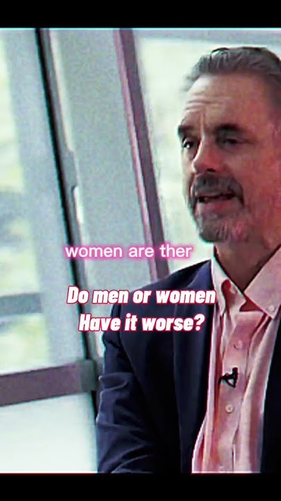 Jordan Peterson on gender equality. Do you agree? #trending #peterson # ...