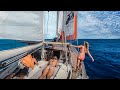 Sailing to Panama!  5 Semi-adults, 1 Baby, and 1,000 NM ( Part 1 of 6)  SV Delos Ep 339