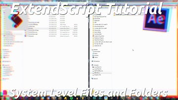 Adobe Scripting Tutorial - System Level Files and Folders