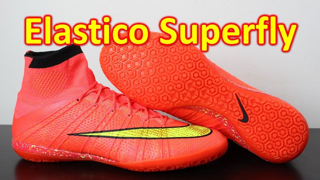 Contagious unhealthy Nervous breakdown Nike Elastico Superfly 4 IC Indoor/Futsal Hyper Punch/Volt - Unboxing + On  Feet - YouTube
