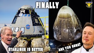 Somehow NASA just realized Boeing Starliner is BETTER than SpaceX Crew Dragon...