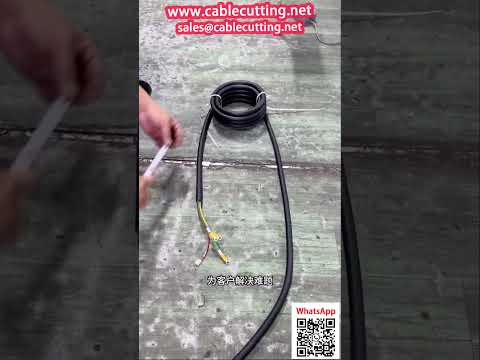 EV Charging Cable Coiling Machine | Automatic Wire Harness Spooling System