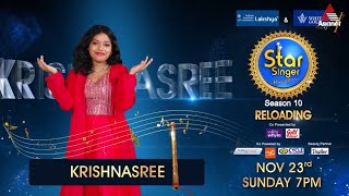 New Notes. Iconic Voice. Krishnasree Returns.