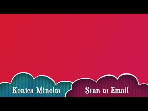 Konica Minolta Scan to Email SMTP settings C360/423/363/C364 series and below models